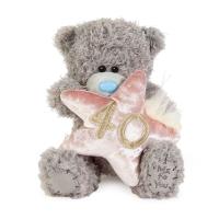 7" 40th Birthday Star Me to You Bear Extra Image 2 Preview